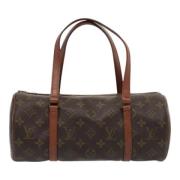 Pre-owned Canvas louis-vuitton-bags Louis Vuitton Vintage , Brown , Da...