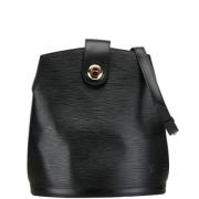 Pre-owned Leather louis-vuitton-bags Louis Vuitton Vintage , Black , D...