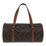 Pre-owned Canvas louis-vuitton-bags Louis Vuitton Vintage , Brown , Da...