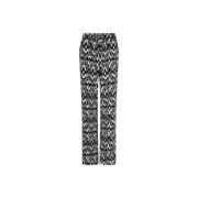 Gestreepte Broek Novalee Zwart/Wit Lofty Manner , Gray , Dames