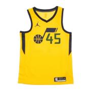 Basketbal Swingman Tank Top Statement Edition Jordan , Yellow , Heren