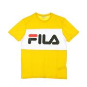 Citrus wit T-shirt voor mannen Fila , Yellow , Heren