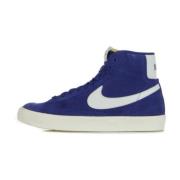 Suède Heren Hoge Schoen Nike , Blue , Heren