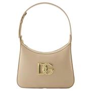 Leather handbags Dolce & Gabbana , Beige , Dames