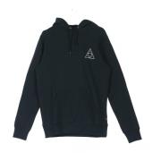 Zwarte hoodie met trekkoord capuchon HUF , Black , Heren