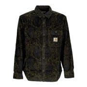 Paisley Print Overhemd Lange Mouwen Carhartt Wip , Black , Heren