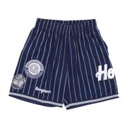 Georgetown Hoyas Basketbal Mesh Shorts Mitchell & Ness , Blue , Heren