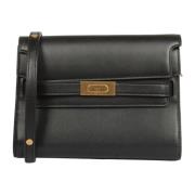 Zwarte Schoudertas Lee Radziwill Stijl Tory Burch , Black , Dames