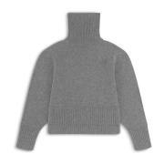 Blijf Cropped Sweater Axel Arigato , Gray , Dames