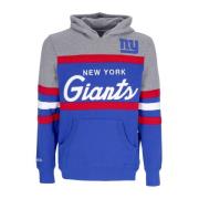 NFL Headcoach Hoodie Neygia Royal Mitchell & Ness , Multicolor , Heren