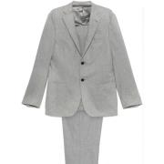 Grijze Wollen-Kasjmier Blazer en Broek Corneliani , Gray , Heren