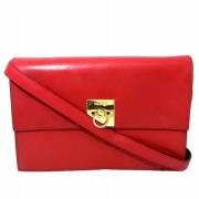 Pre-owned Leather celine-bags Celine Vintage , Red , Dames