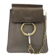 Pre-owned Leather crossbody-bags Chloé Pre-owned , Green , Dames