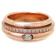 Pre-owned Rose Gold rings Piaget Pre-owned , Yellow , Dames