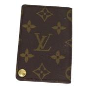 Pre-owned Canvas wallets Louis Vuitton Vintage , Brown , Dames