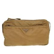 Pre-owned Fabric prada-bags Prada Vintage , Beige , Dames