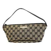 Pre-owned Canvas gucci-bags Gucci Vintage , Brown , Dames