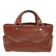 Pre-owned Leather celine-bags Celine Vintage , Brown , Dames