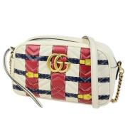 Pre-owned Leather shoulder-bags Gucci Vintage , Multicolor , Dames