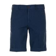 Chino Bermuda Shorts 40Weft , Blue , Heren