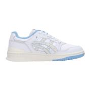 Witte/Crème Lage Top Sneakers Ex89 Asics , White , Heren