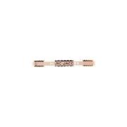 Messing Emaille Kristal Logo Armband Marc Jacobs , Beige , Dames