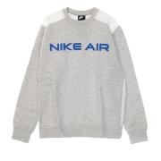 Sportswear Crewneck Sweatshirt Grijs Heather Nike , Gray , Heren