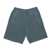 Groene Fleece Tracksuit Shorts Carhartt Wip , Green , Heren