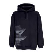 Tokyo Zwarte Hoodie Heren Sweatshirt Dolly Noire , Black , Heren