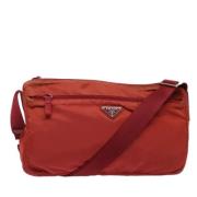 Pre-owned Canvas prada-bags Prada Vintage , Red , Dames