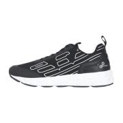 Zwarte Sneakers voor Mannen Emporio Armani EA7 , Black , Heren