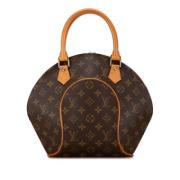 Pre-owned Canvas handbags Louis Vuitton Vintage , Brown , Dames