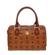 Pre-owned Canvas handbags MCM Pre-owned , Brown , Dames