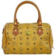 Pre-owned Canvas handbags MCM Pre-owned , Brown , Dames