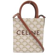 Pre-owned Canvas celine-bags Celine Vintage , Brown , Dames