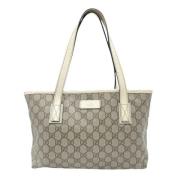 Pre-owned Fabric handbags Gucci Vintage , Beige , Dames