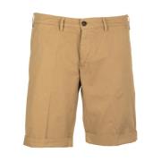 Chino Bermuda Shorts voor Mannen 40Weft , Brown , Heren