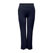 Wijde broek nachtblauw Only Carmakoma , Blue , Dames