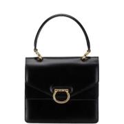 Pre-owned Leather handbags Celine Vintage , Black , Dames