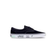 Lage Zwarte/Witte Sneaker Vans , Black , Heren