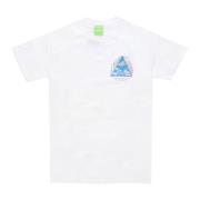 Witte Tear a New One Tee HUF , White , Heren