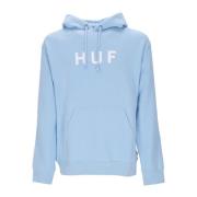 Logo Heren Hoodie Lichtblauw HUF , Blue , Heren