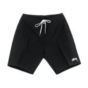 Zwarte Bermuda Shorts voor Mannen Stüssy , Black , Heren