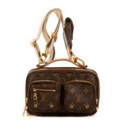 Pre-owned Canvas louis-vuitton-bags Louis Vuitton Vintage , Brown , Da...