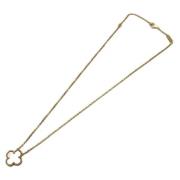 Pre-owned Yellow Gold necklaces Van Cleef & Arpels Pre-owned , Yellow ...