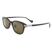 Pre-owned Plastic sunglasses Moncler Pre-owned , Black , Dames