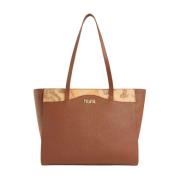 Stad Shopping Media Tas in Castagna Alviero Martini 1a Classe , Brown ...