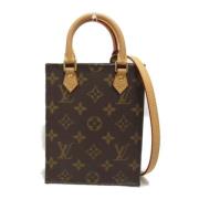 Pre-owned Canvas louis-vuitton-bags Louis Vuitton Vintage , Brown , Da...