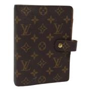 Pre-owned Canvas home-office Louis Vuitton Vintage , Brown , Dames