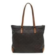 Pre-owned Canvas totes Louis Vuitton Vintage , Brown , Dames